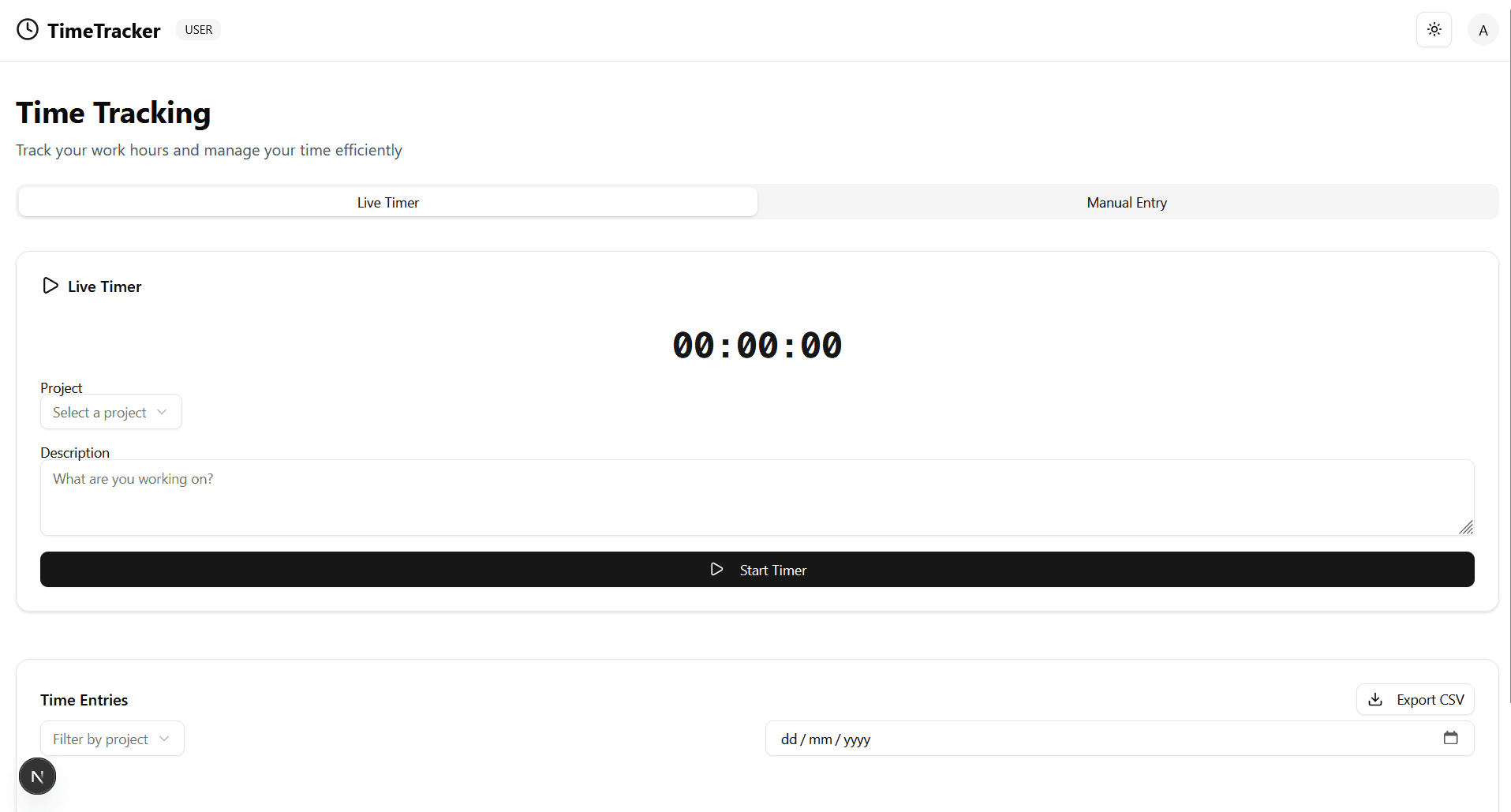 Time-Tracker